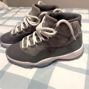 Nike Air Jordan Gray and White Sneakers